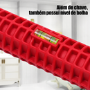 Chave Multifuncional 8 em 1 para Espaços Difíceis